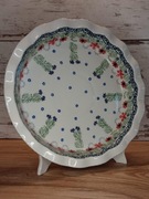 Ceramiczna forma do tarty naczynie do zapiekania ceramika Bolesławiec 