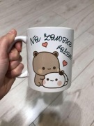 Kubek z nadrukiem BUBU DUDU prezent dziecko urodziny walentynki  330ml