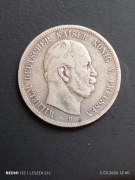 5 Marek 1876 B Prusy 