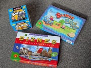 Zestaw gier - BrainBox Świat, Poslki Biznes, Ślimak + Samochodowy rajd