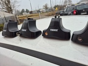 Thule 754 stopy zestaw 4 szt. z kluczami oryginalne