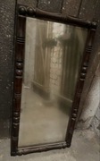 Lustro brązowa rama