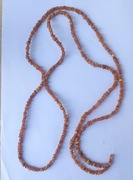 Długi naszyjnik z bursztynu