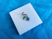 nowa stylizowana na retro zawieszka charms beads zestaw pisarski srebro 925