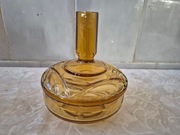 Puzderko Art Deco miodowe szlifowane