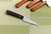 Nóż Kuchenny Obierak Wenge Ręcznie Robiony Custom Resor 