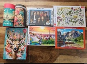 ZESTAW PUZZLE TREFL CASTORLAND 1000 7 SZTUK