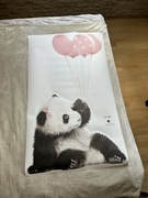 DEKORNIK Naklejka samoprzylepna ścienna panda z różowymi balonami M