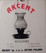 Kaganek niebieski/kobaltowy