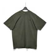 Męska Koszula T-Shirt Luźna Oversize Bawełniana Khaki Ellesse |R. M