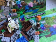 lego minecraft 21123, żelazny golem, sprawdzone, kompletne