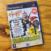 HUGO BUKKAZOOM PL PlayStation 2 PS2 Polskie Wydanie Komplet Stan 7+/10
