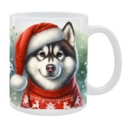 KUBEK Z PSEM Husky syberyjski - IDEALNY PREZENT, PERSONALIZACJA,24H WYS