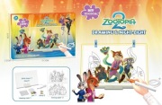 Tablica LED do rysowania dla dzieci zootopia 