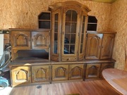 Meble dębowe do salonu lata 70-80