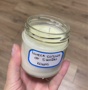 Świeca sojowa kokos 200 ml handmade
