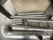 Rura nierdzewna wentylacyjna - Komplet 19m