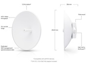 PowerBeam 5AC 620 dwie sztuki - most bridge link 5GHz