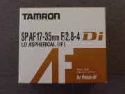 Tamron SP AF ASPHERICAL Di LD IF 17-35/2.8-4  Pentax