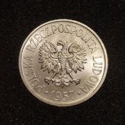 50 gr groszy 1957 * mennicza*