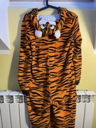 Piżama tygrysek jednoczęściowa tygrys