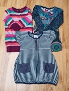 3 x tunika Lindex, Green Cotton, Persival r 98