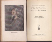 Rabindranath Tagore WSPOMNIENIA Błyski Bengalu