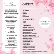 Mini świeczki sojowe 30ml ślub komunia chrzest prezent