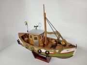 Model kutra rybackiego KUTER RYBACKI OLX-1 drewno DUŻY