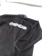 Bluza Czarna pro8l3m ze ściągaczami polarowa