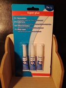 Klej sekundowy 3 sztuki x 3 gramy 