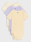 Body 3 pack Sinsay 56 noworodek newborn bawełna dzianina