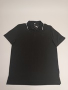 Koszulka Męska Logo DKNY M990T202 Polo  Czarny L Nowa 