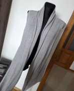 B2 by Via Appia damski sweterek narzutka dłuższy przód bawełna r. 42