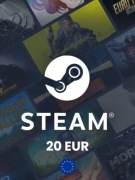 DOŁADOWANIE STEAM 20 EUR CYFROWE | KOD PODARUNKOWY | KARTA PODARUNKOWA