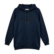 PRADA DAMSKA BLUZA DRES CZARNA CEKINY LOGO