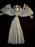 Aniołek makrama ręcznie wykonany