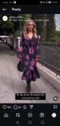 Sukienka w kwiaty Reves maxi maksi boho etno rustykalna