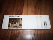 Bezpłomieniowe świece okienne LED z pilotem  6sztuk 