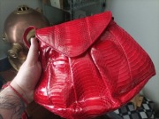 Oryginalna torebka J.Renee vintage 1970 skóra egzo