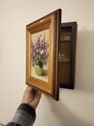 Szafka na klucze, obraz, vintage, rustykalna.