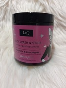 LaQ Magnolia i Różowy Pieprz - myjący peeling cukrowy do ciała 220 g NOWY