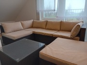 Rattanowe meble ogrodowe 5-osobowe