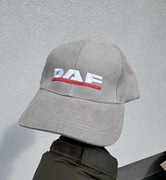 DAF nowa bejsbolówka szara czapka haft logo