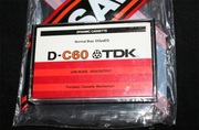 kasety magnetofonowe TDK D-C60 --nowa--