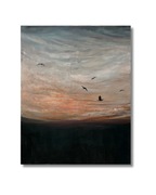 “Tamtego snu, co był jak jawa” akryl na płótnie, rękodzieło 100x80 ORYGINAŁ