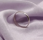 Srebrna (925) obrączka