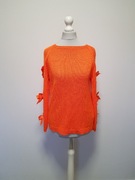 Made in Italy sweter rozmiar uniwersalny z kokardkami