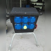 skrzynka elektryczna + kabel siłowy 100m