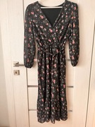 Długa sukienka w kwiaty